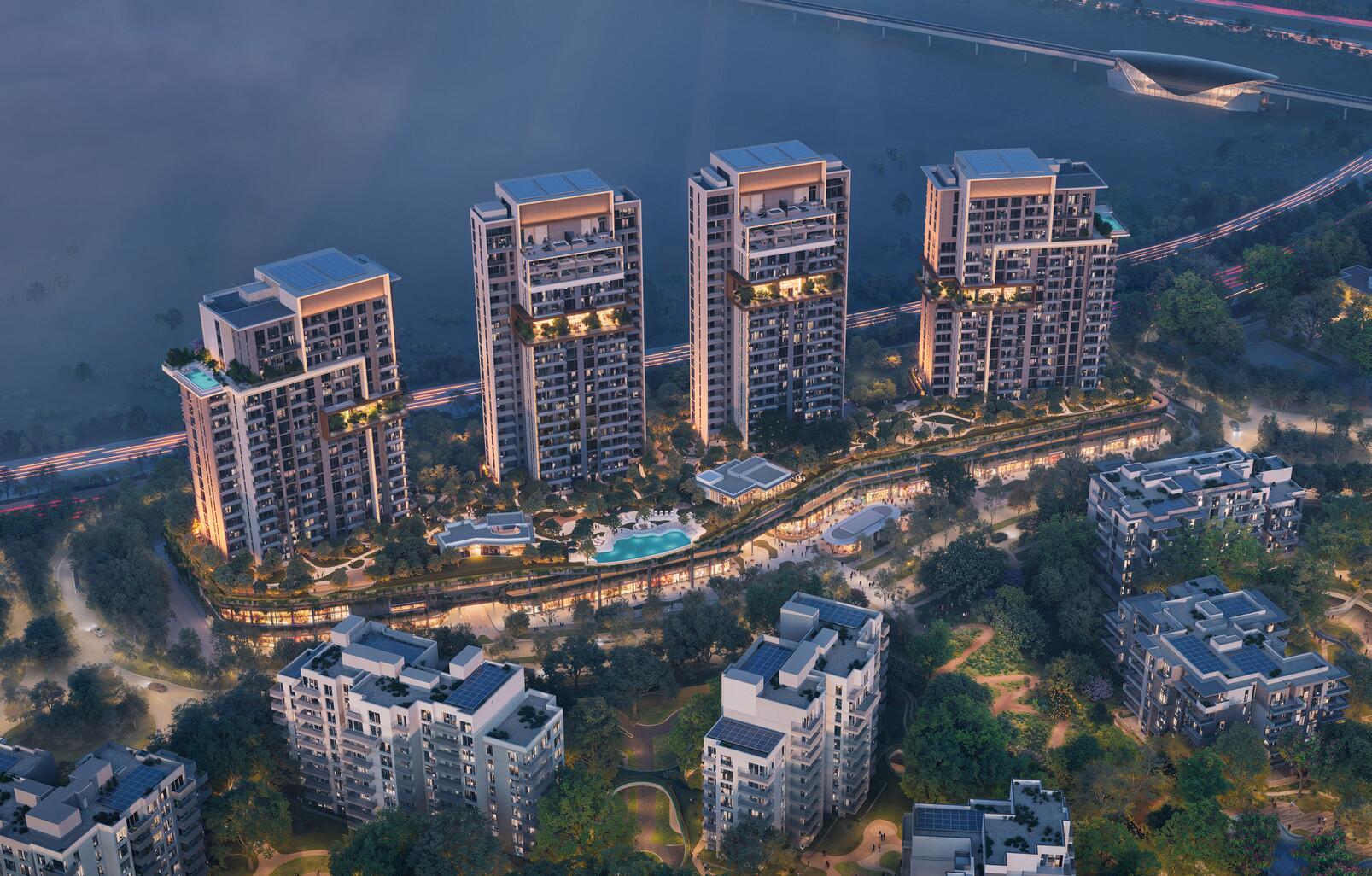 DISTRIKT at Ghaf Woods von Majid Al Futtaim in Ghaf Woods, Dubai, nahe Global Village
