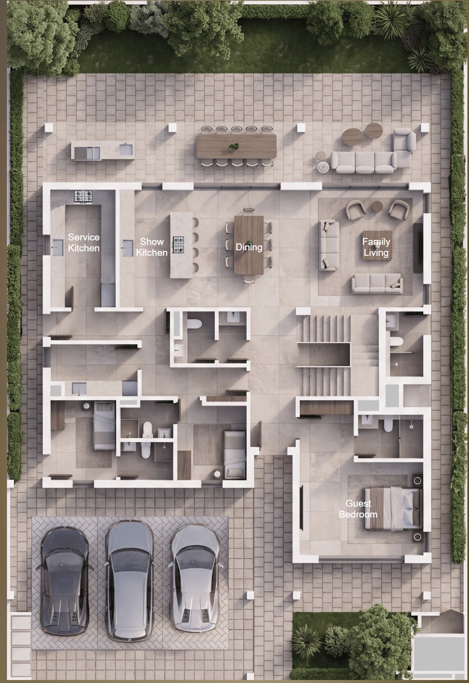 Wadeem Gardens floor plan 1