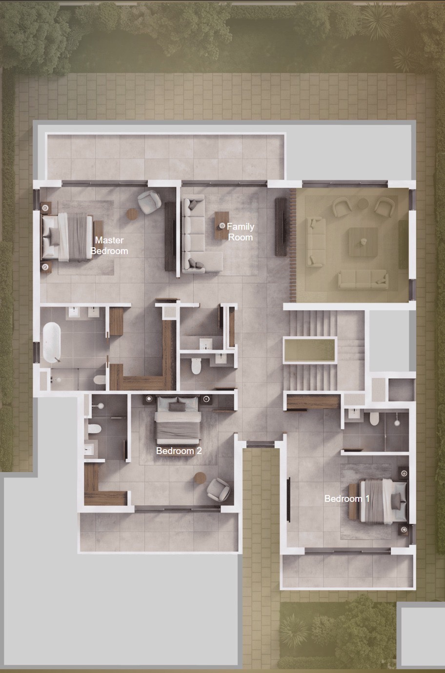 Wadeem Gardens floor plan 2