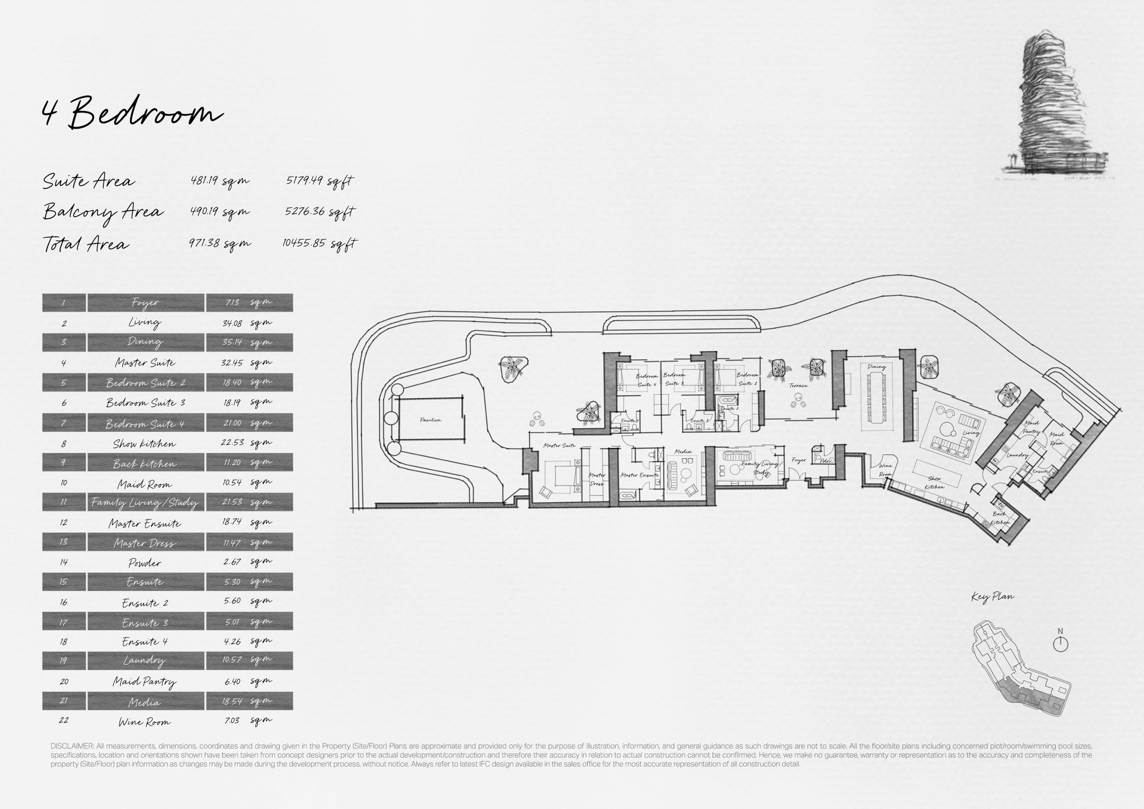 Wedyan – The Canal floor plan 6
