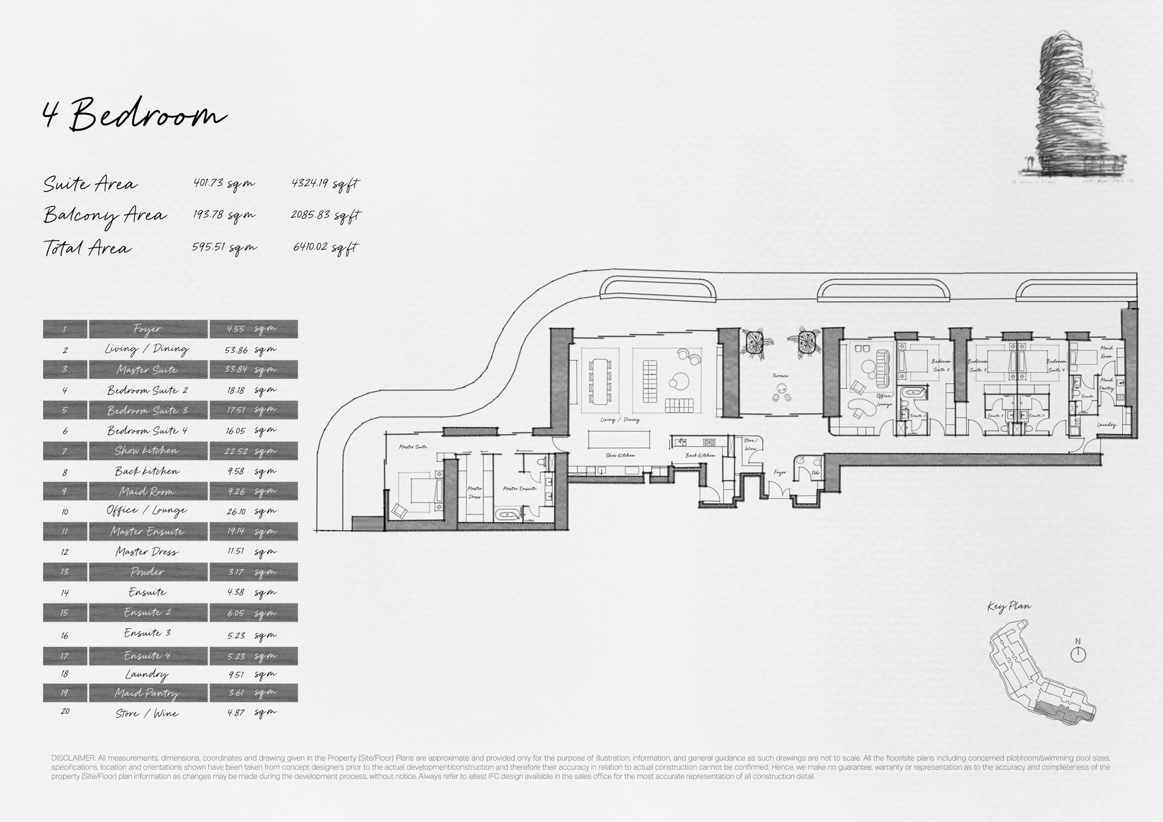 Wedyan – The Canal floor plan 4