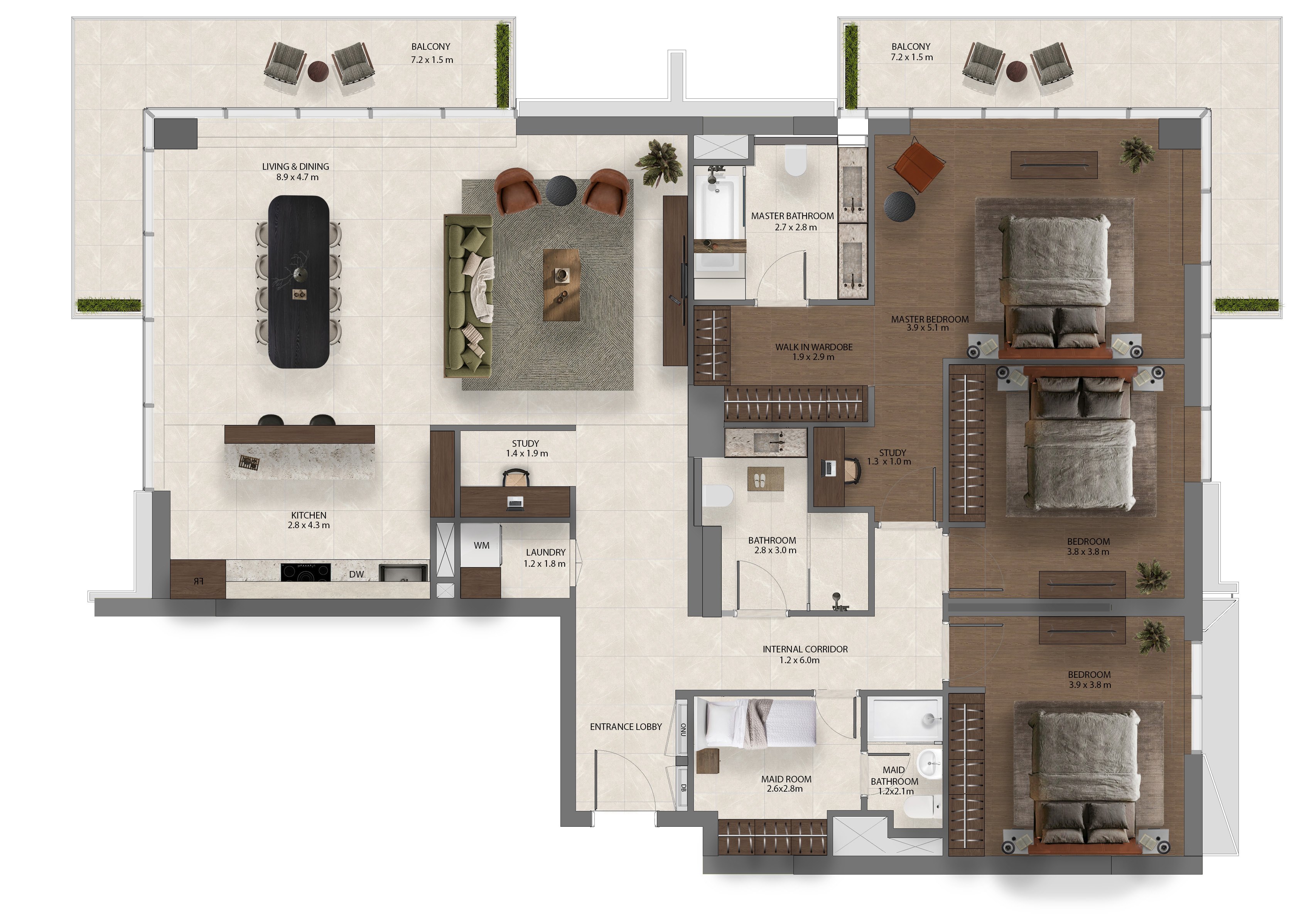 Sei Saadiyat floor plan 5