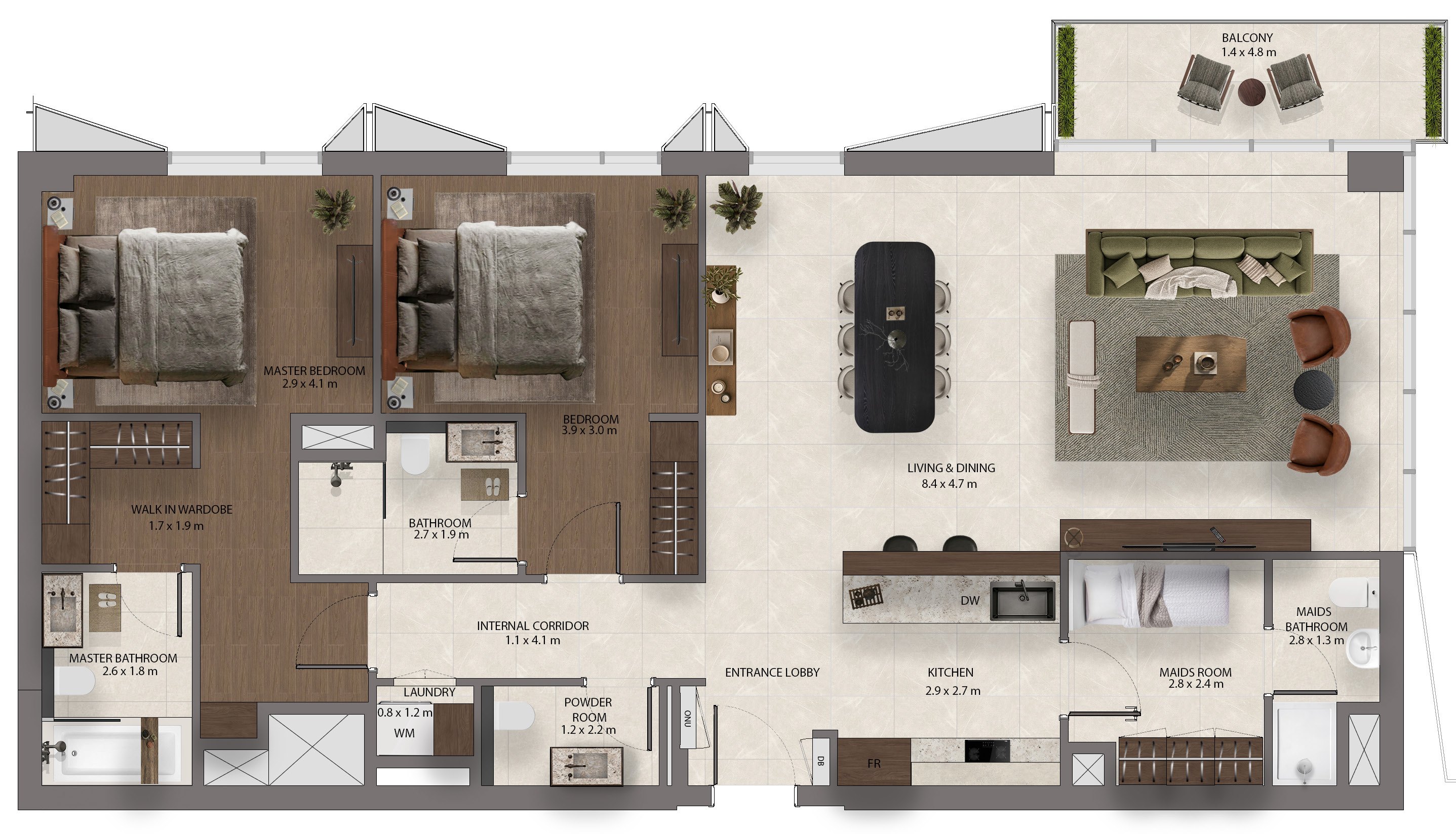 Sei Saadiyat floor plan 4