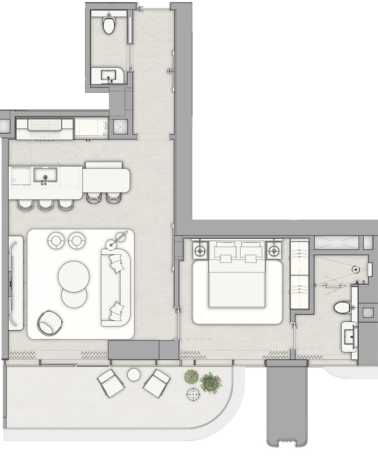 The Ritz-Carlton Residences floor plan 2