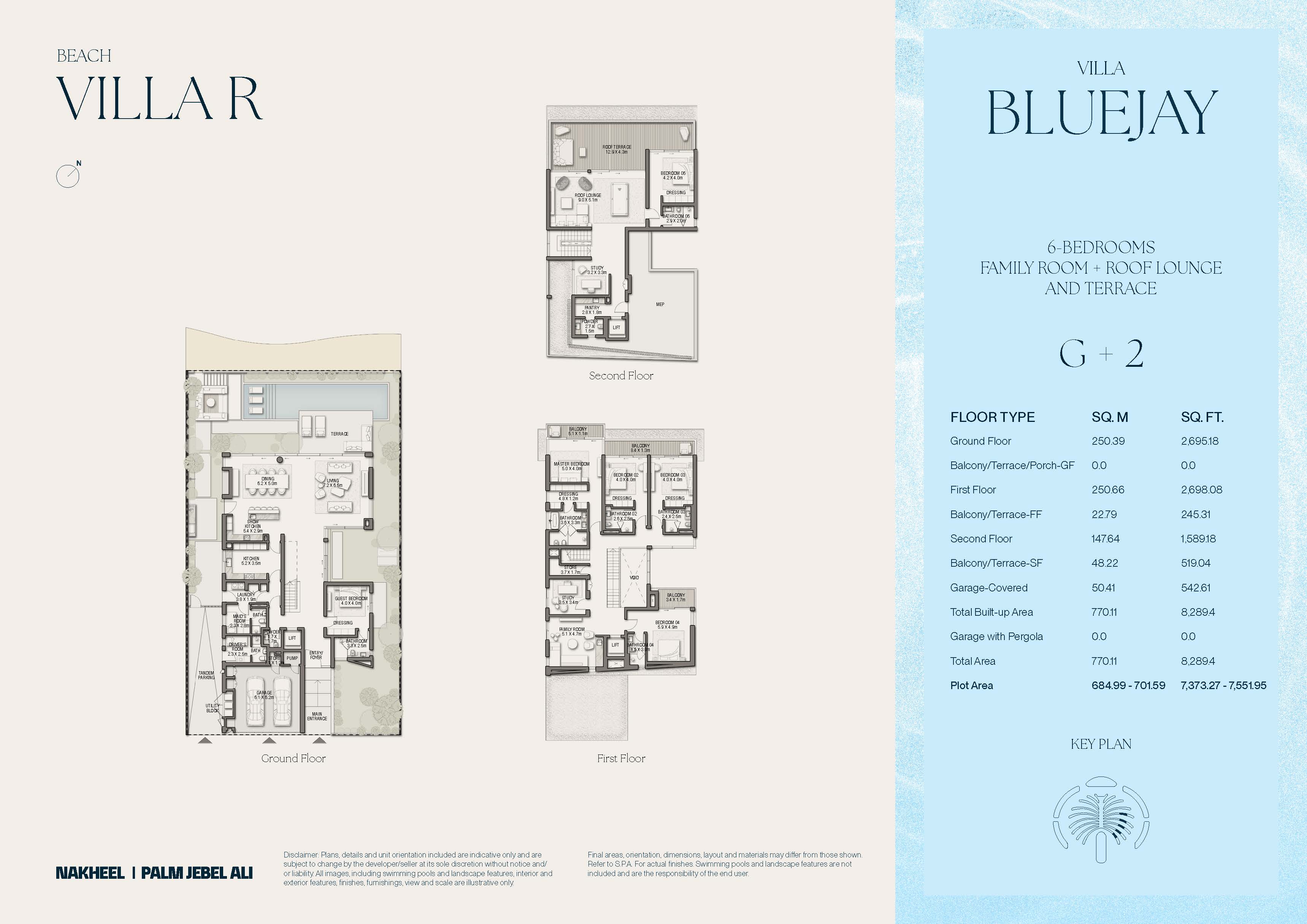 Palm Jebel Ali – Beach Collection & Coral Collection – Grundriss 7