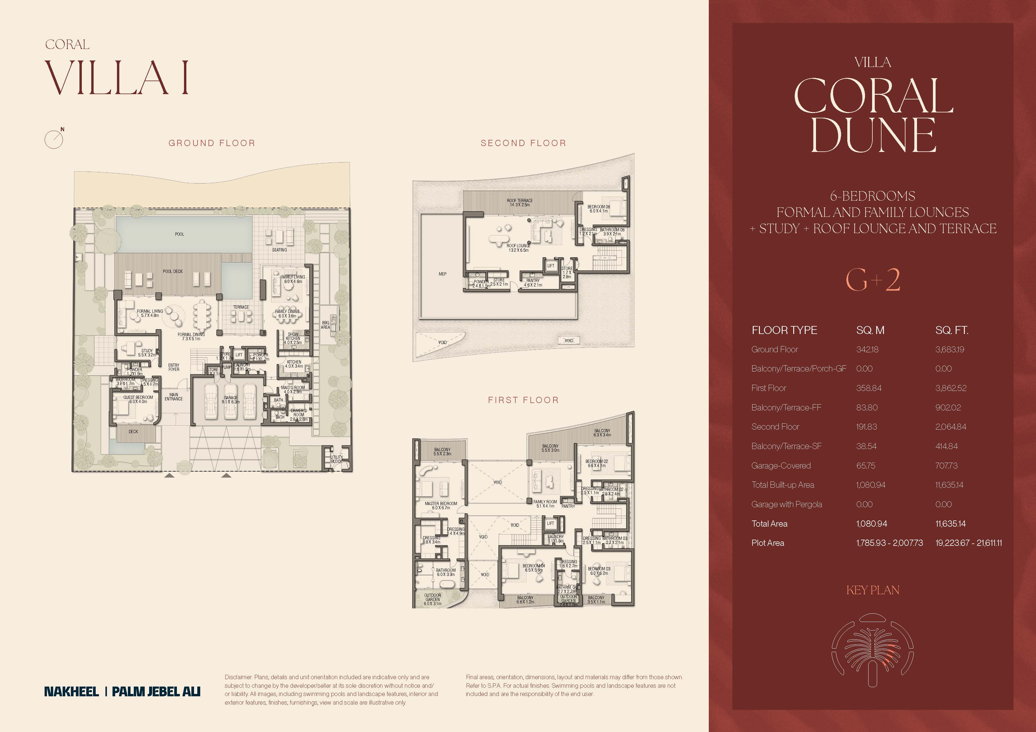 Palm Jebel Ali – Beach Collection & Coral Collection – Grundriss 6
