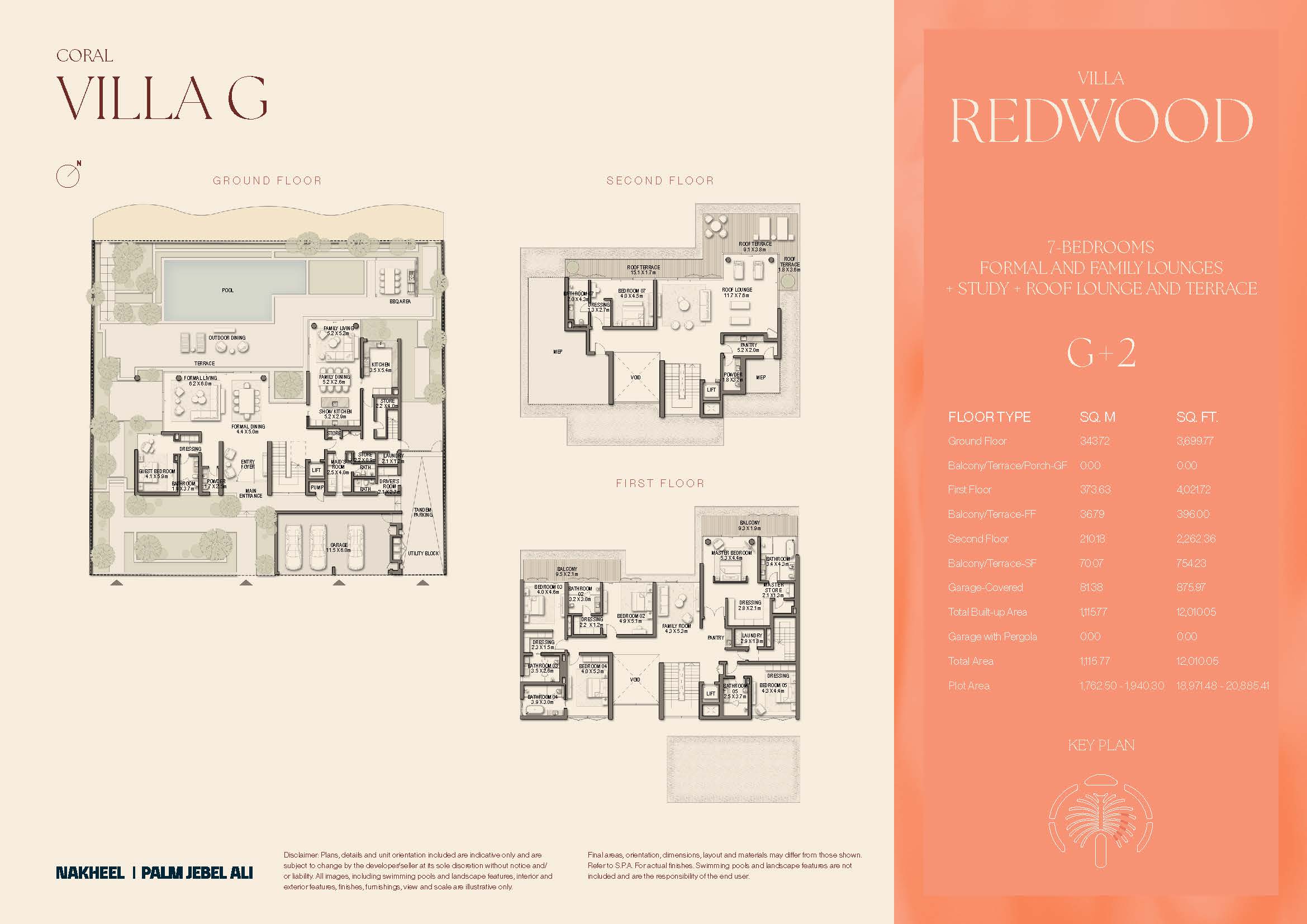 Palm Jebel Ali – Beach Collection & Coral Collection – Grundriss 2
