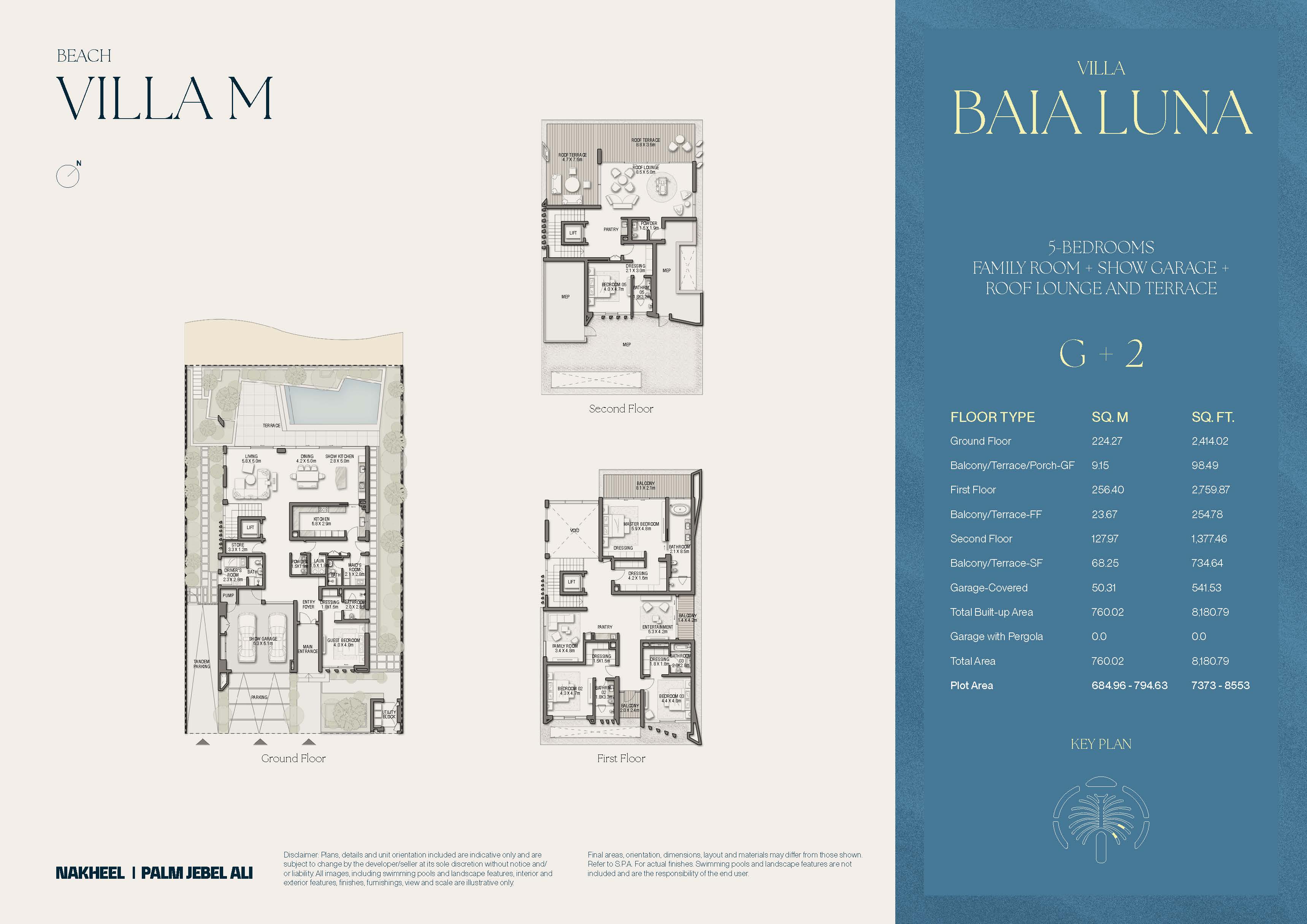 Palm Jebel Ali – Beach Collection & Coral Collection – Grundriss 10