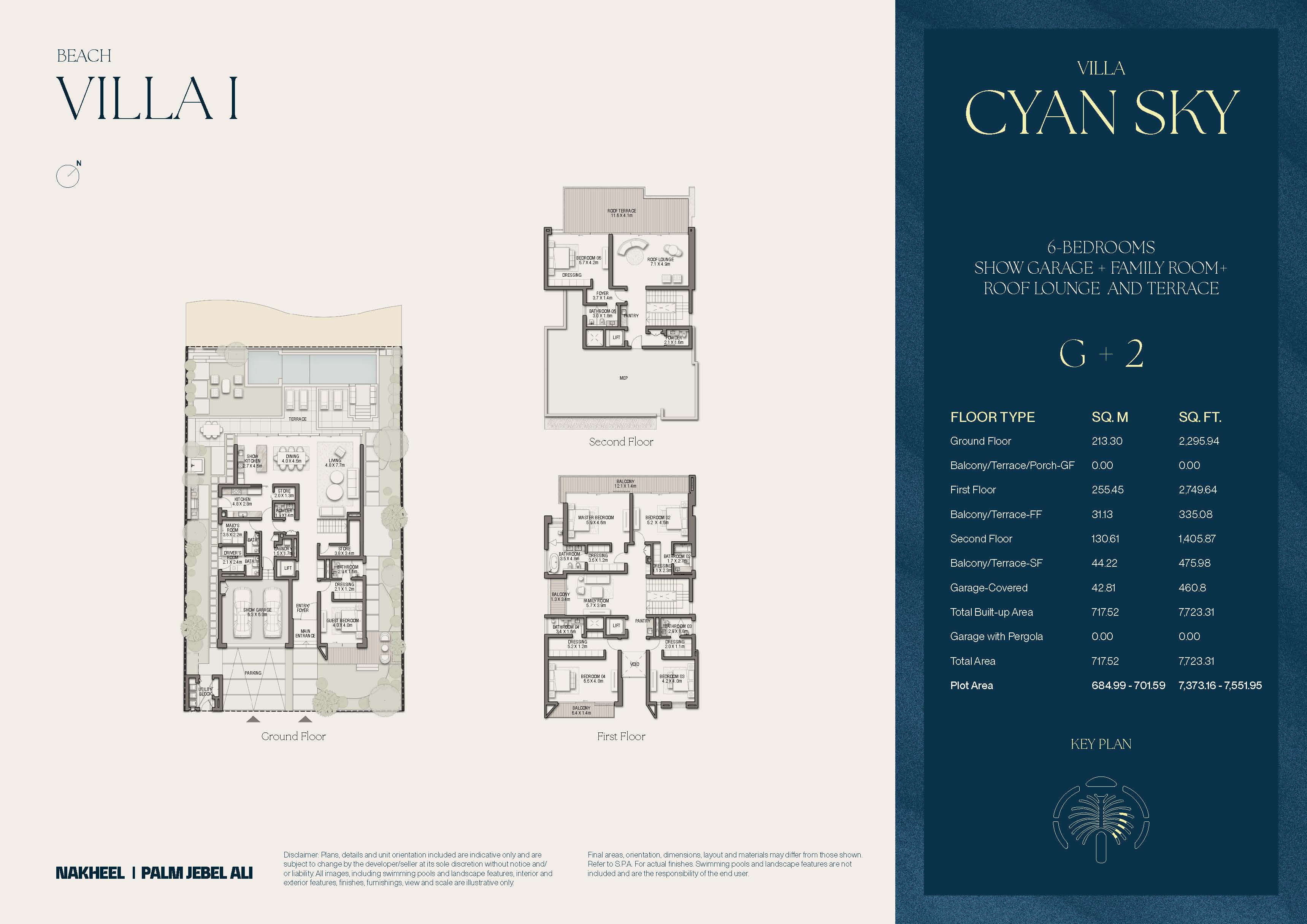 Palm Jebel Ali – Beach Collection & Coral Collection – Grundriss 12
